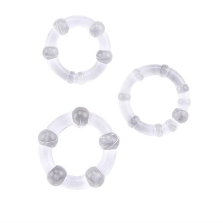 Premium Silicone Cock Ring - White - image 2