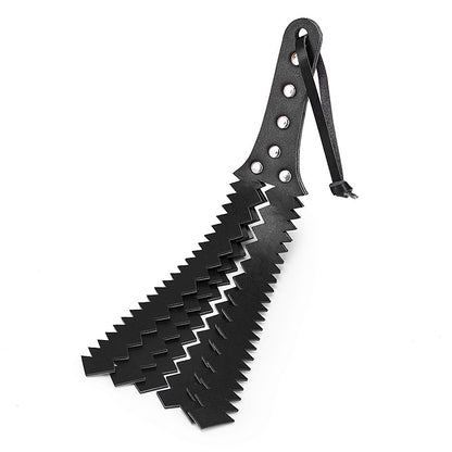 Serrated Faux Leather Flogger - image 7
