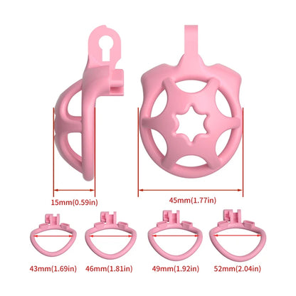 Starlight Breathable Chastity Ring - Pink - image 4