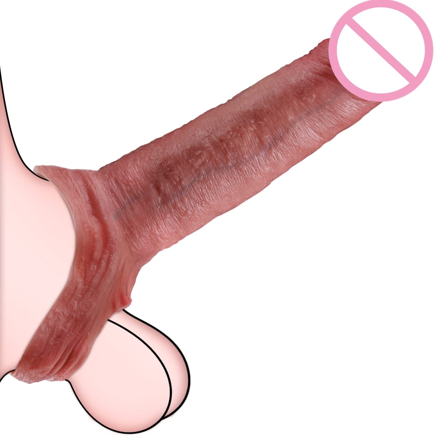 Reusable Silicone Penis Sleeve Delay Ejaculation - image 0