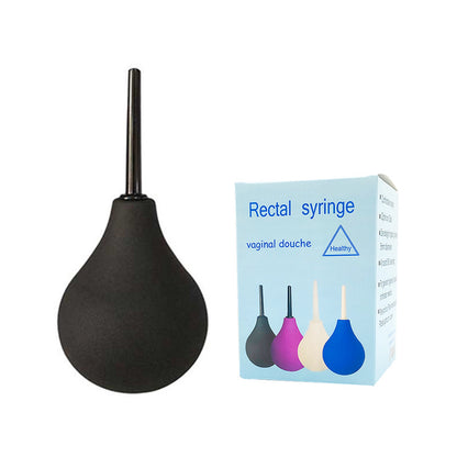 224ML Medical Silicone Enema Bulb - Black - image 2