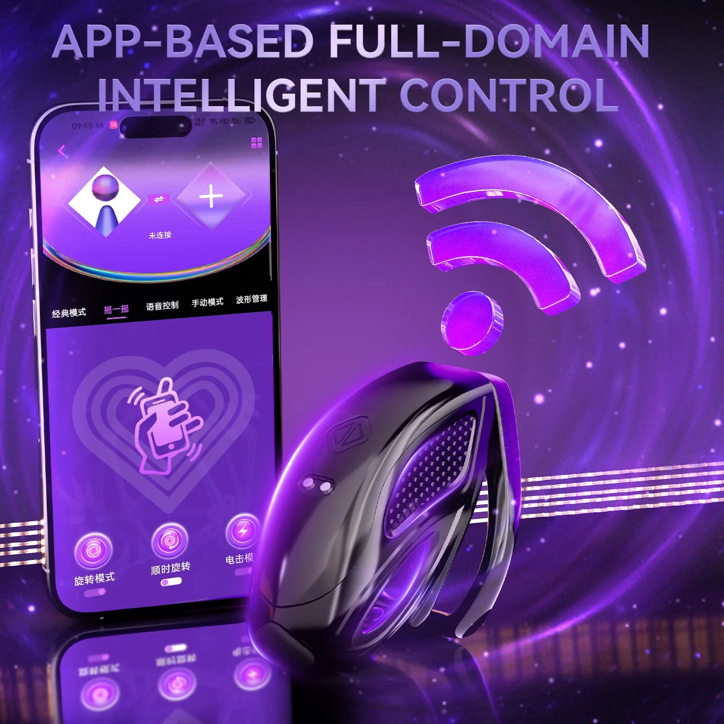 Bee Sting App Controlled Electric Shock Chastity Cage - image 3