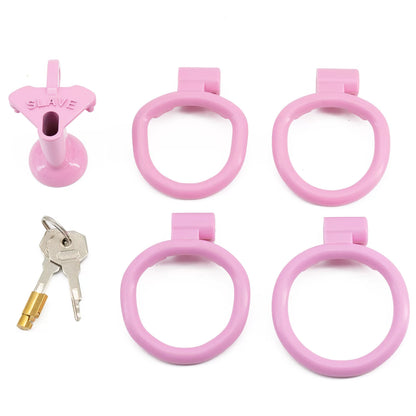 Lightweight Negative  Chastity Cage - Pink - B - image 2
