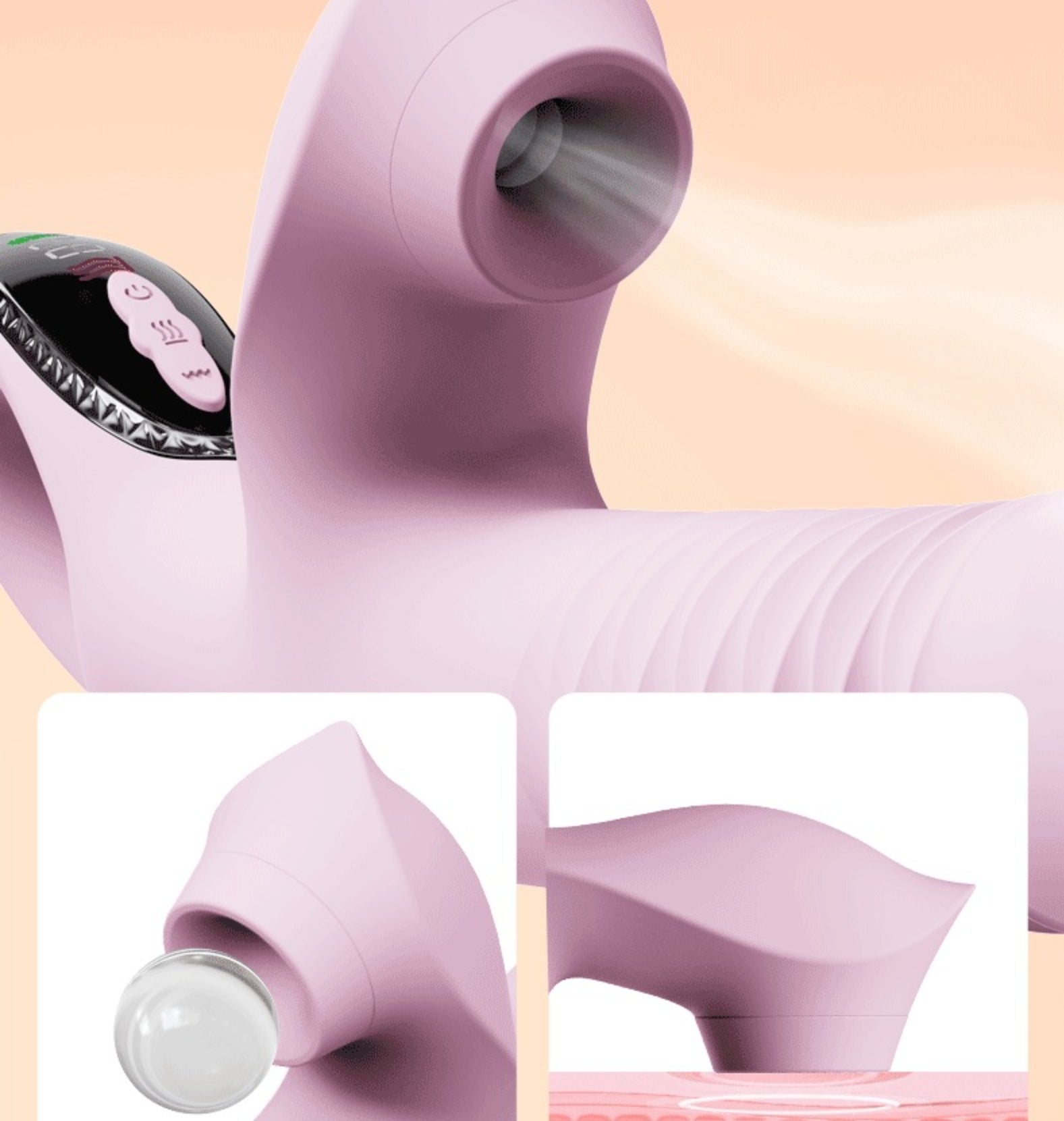 Rotating Thrusting Butt Plug Vibrator 7 Modes - image 1