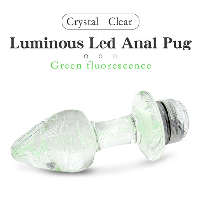 Led Crystal Anal Plug - image 0
