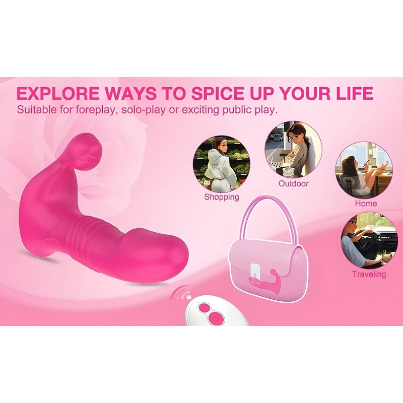 PetalPulse - Rose-Shaped Clit Sucking Toy with 10 Licking & Vibration Modes - image 6