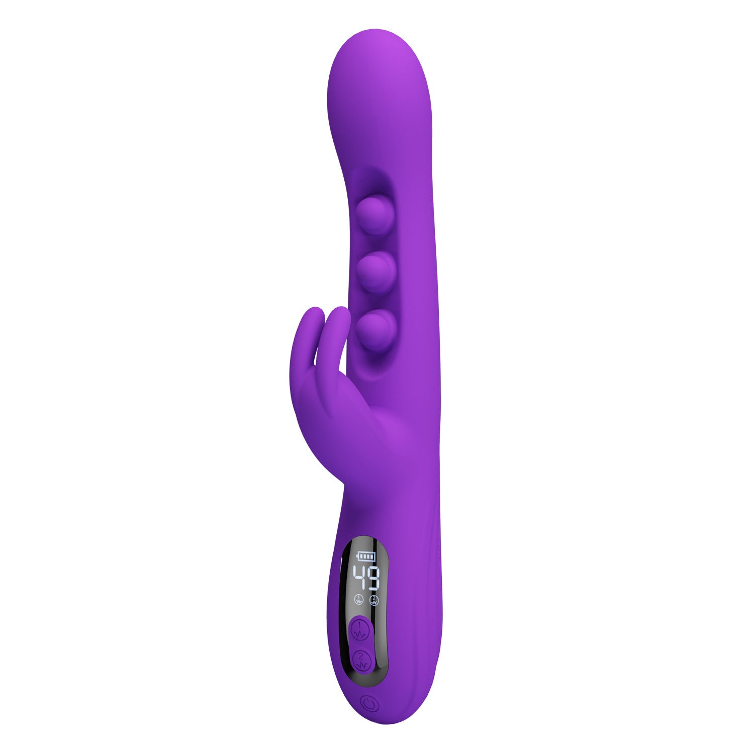 Dual Stimulation Rabbit Vibrator with LED Display - image 1