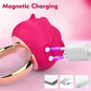 Rose Mini Finger Vibrator Ring Clit Stimulator - image 4