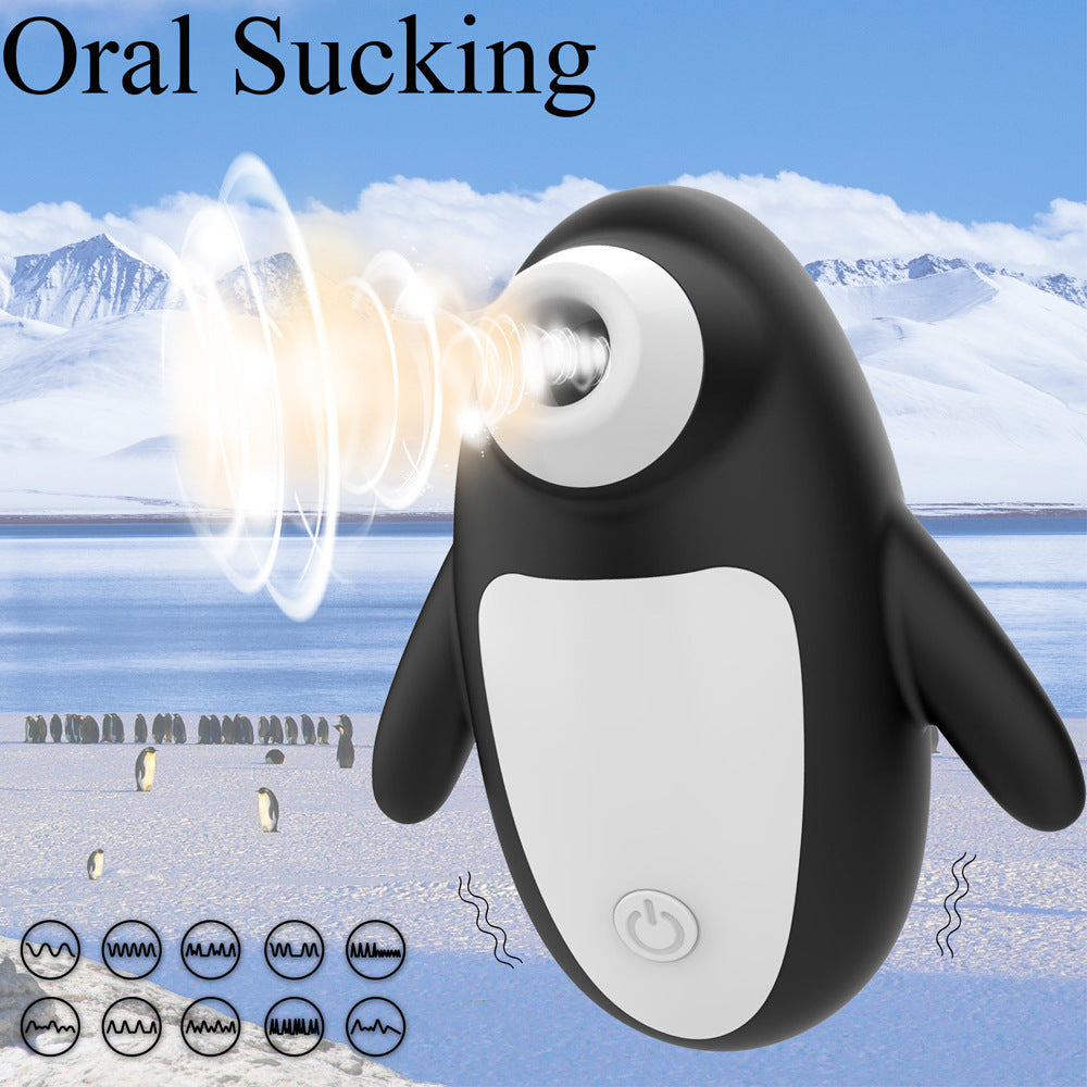 Penguin Clit Sucking Massager Women Vibrator - image 11