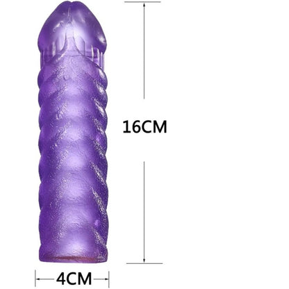 Reusable Silicon Condom Dotted Penis Sleeve For Men - image 4