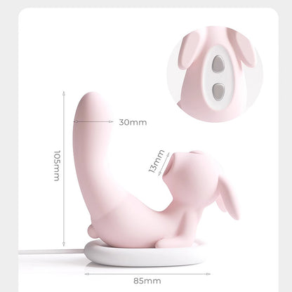 3-in-1 Rabbit Clitoral Suction & G-Spot Vibrator - image 4