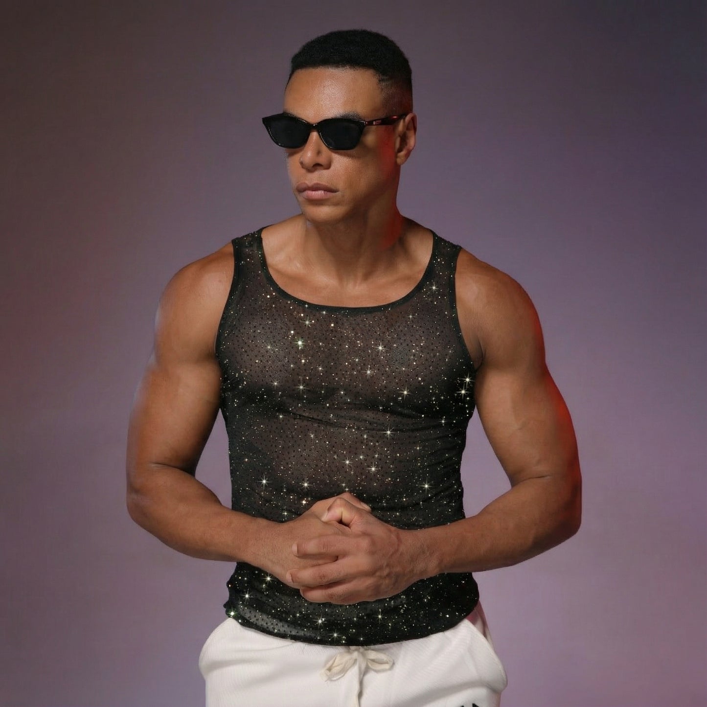 Starluxe Mesh Sparkle Top – Style G - image 16