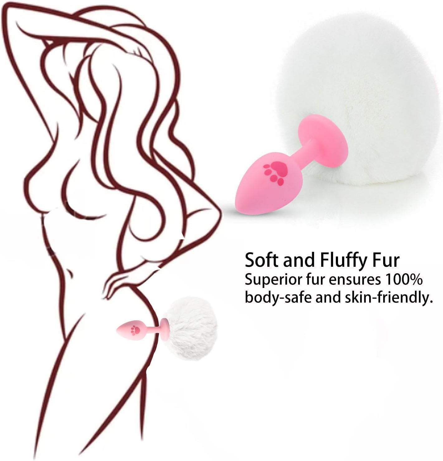 Bunny Tail Anal Butt Plug (Rabbit and Fox) - image 4
