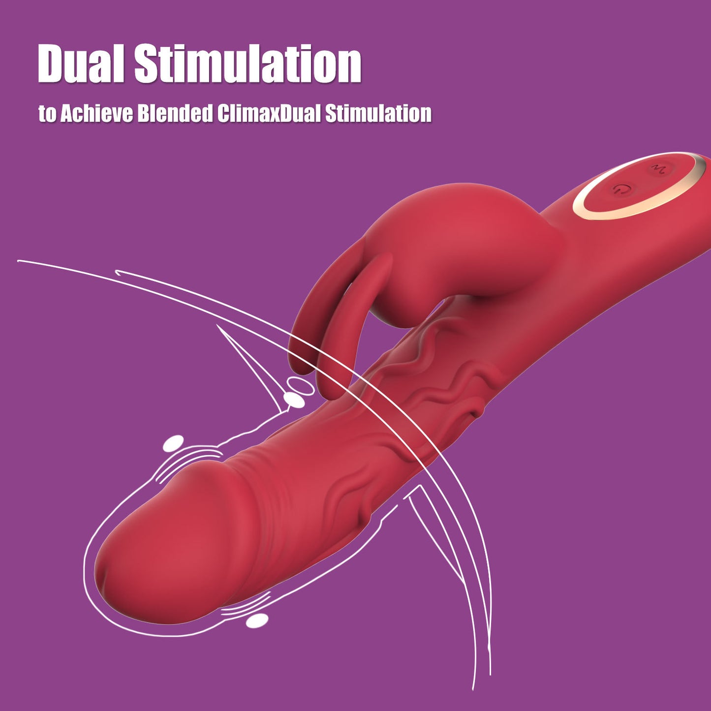 10-Mode Silicone Dual-Stimulation Rabbit Vibrator - image 12