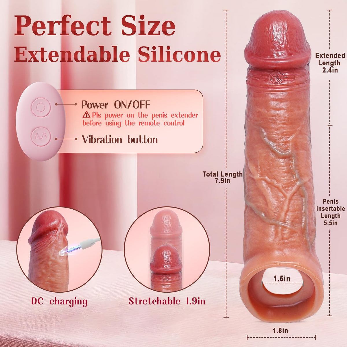 Vibrator Penis Sleeve - image 3