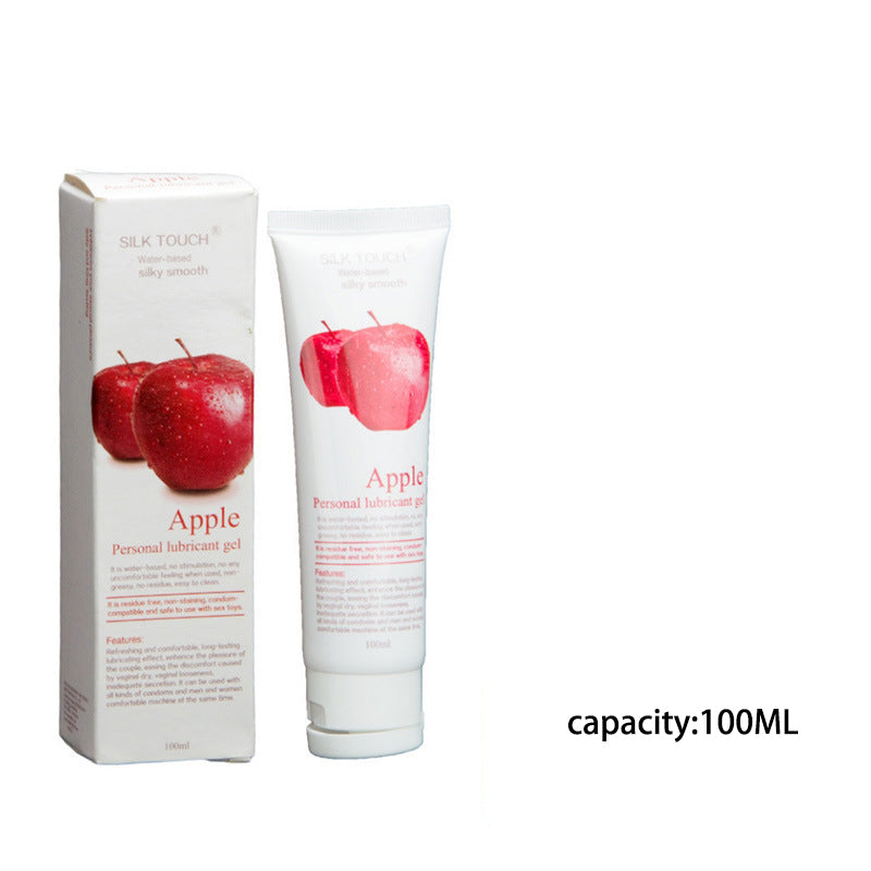 Silk Touch Flavored Lube Vagina Anal Lubricant  (25ml, 50ml, 100ml, 200ml) - Apple - 100ml - image 12