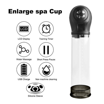 Male Enhancement Pump & Masturbation Cup - Vacuum Erection System - image 4