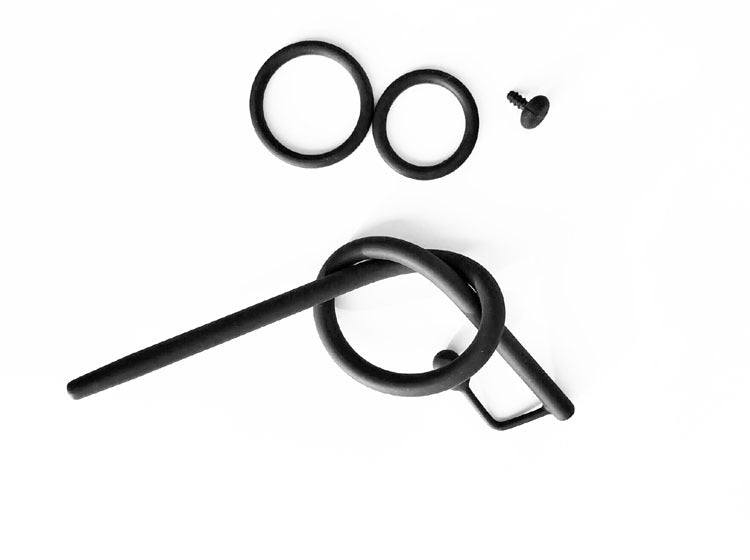 Silicone Hollow Urethral Sounding Rod - 9mm x 350mm - image 2