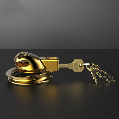 Sissy Gold Chastity Cage - image 0