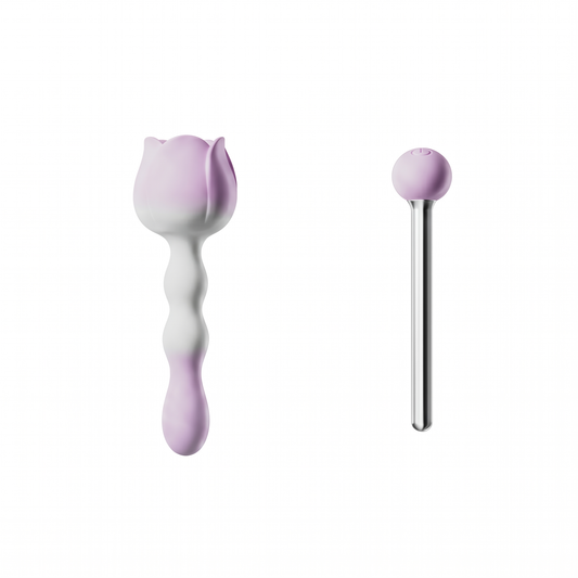 Lily Pulse Vibrator - Light Purple - image 3