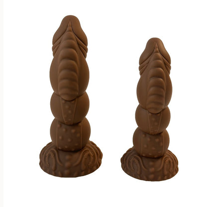 Brown Tentacle Fantasy Anal Plug - image 1