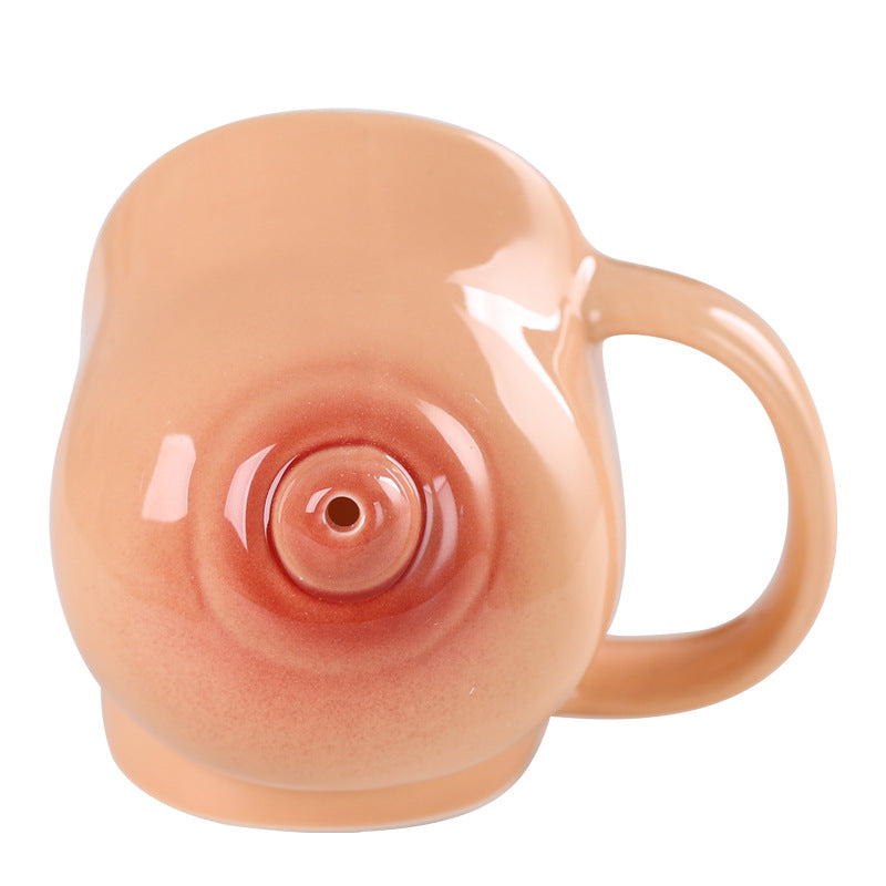 Naughty Vintage Breast Mug - Nude - 280ml - image 4