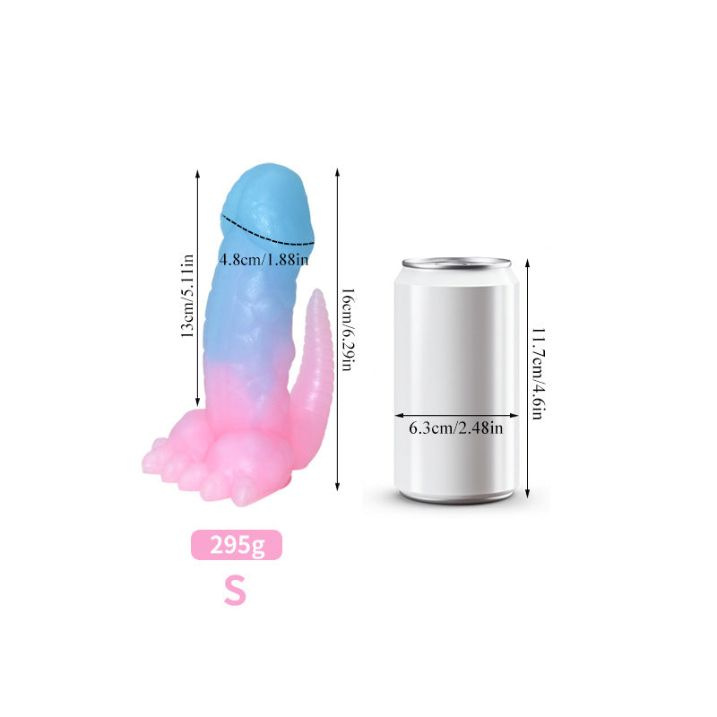 Glow in The Dark Butt Plug Dildo - B - image 2