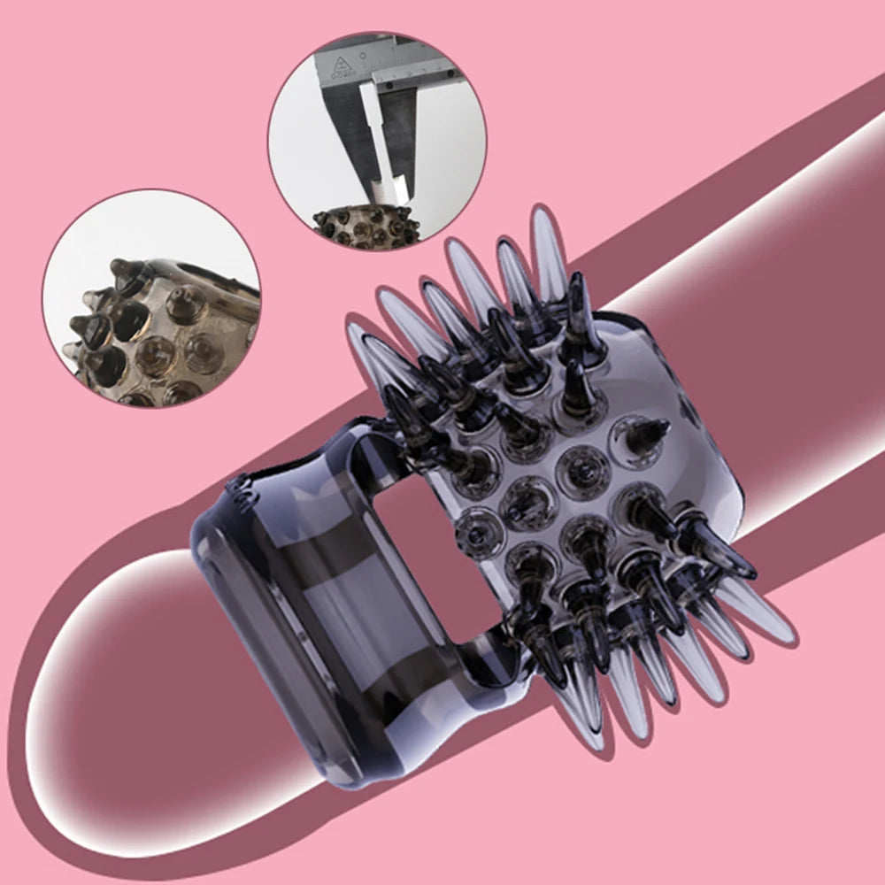 Reusable Silicone Cock Ring Penis Enlargement Delayed Ejaculation - image 0