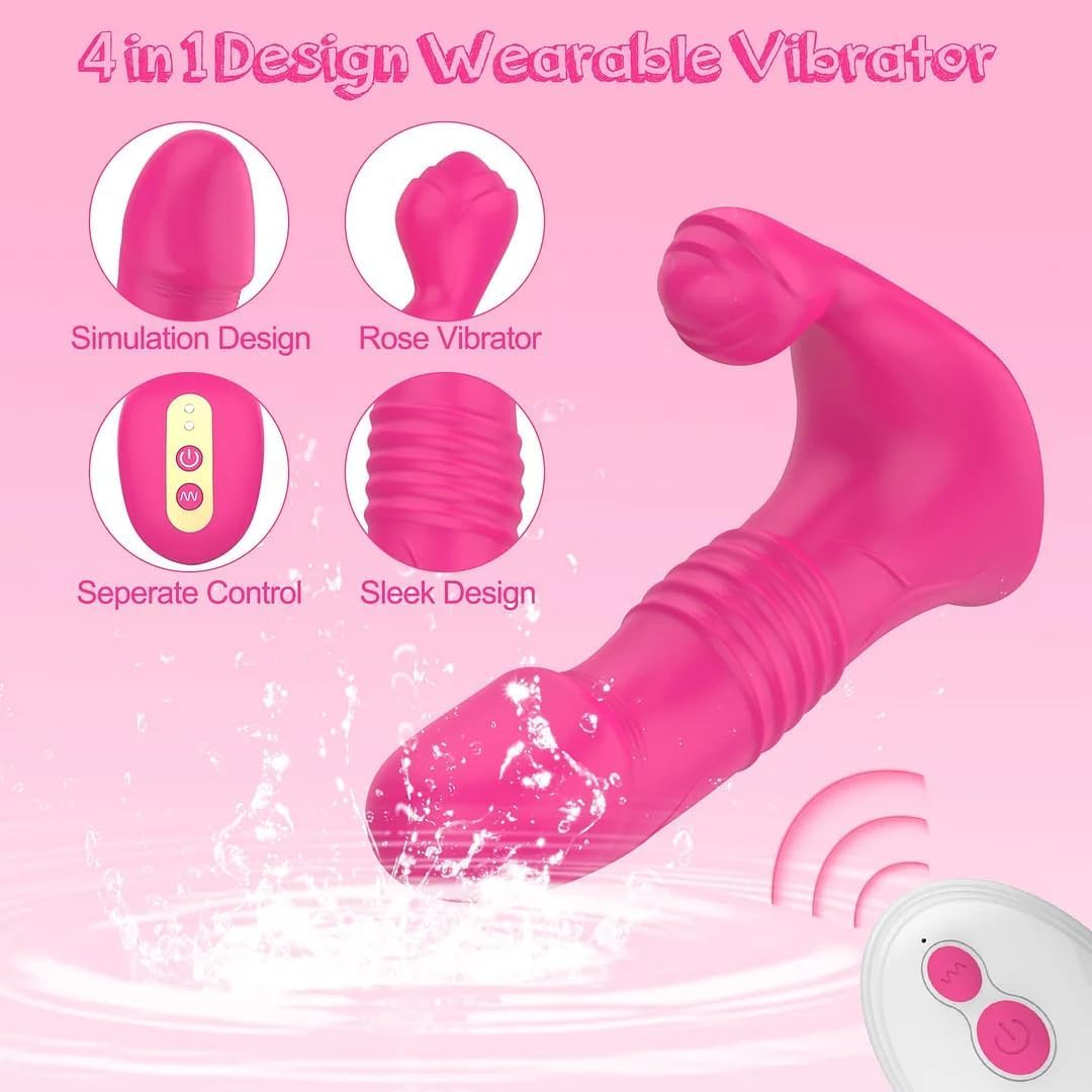 PetalPulse - Rose-Shaped Clit Sucking Toy with 10 Licking & Vibration Modes - image 2