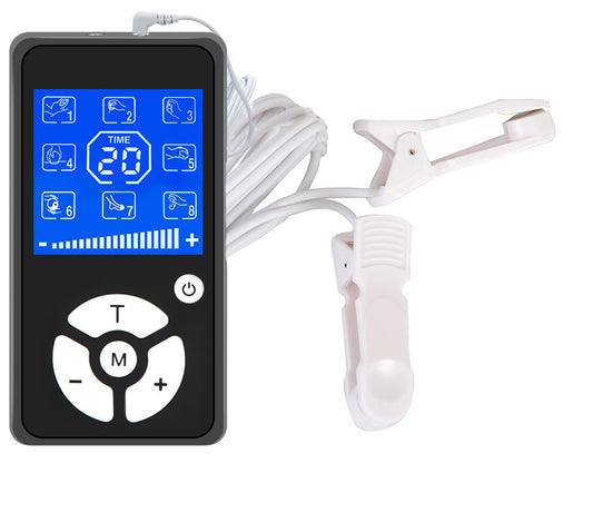 E-stim Electrio Nipple Clamps - White - image 1