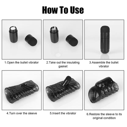 Penis Glans Sleeve Vibrators Delay Ejaculation Sex Toys - image 4