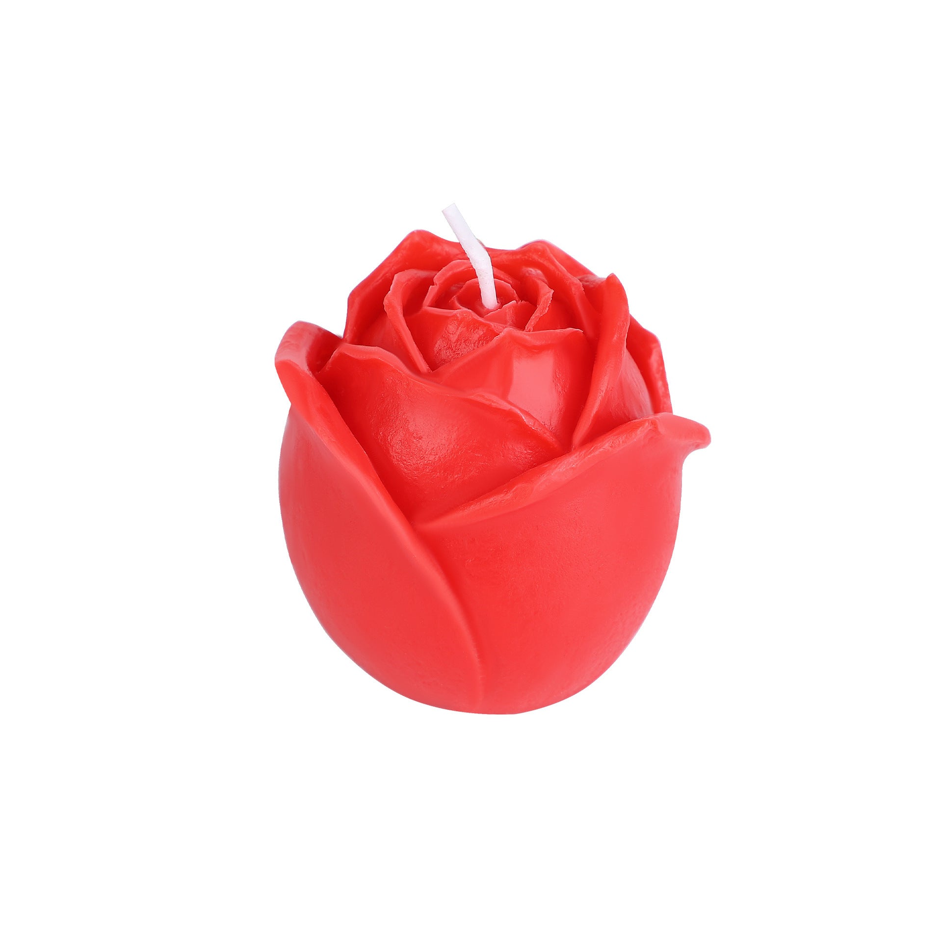 Low Temperature Candles SM Wax Dripping - Red Rose Candle - image 14