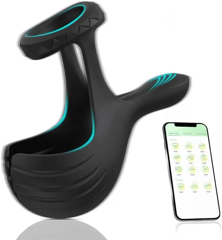 Vibrating Cock Ring - APP Control - image 5