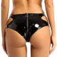 Zipper Crotch Patent Leather Briefs – Sexy Low-Rise Lingerie for Women - image 7