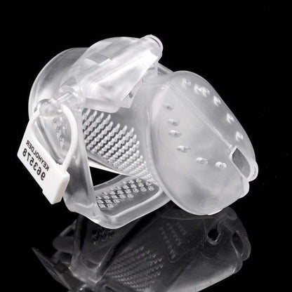 Short Chastity Device Breathable Chastity Cage Cb6000s - White - image 2