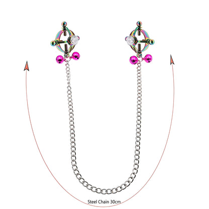 Metal Nipple Clamps With Jewerly - image 8