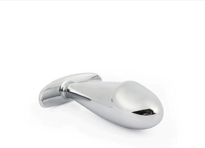 Stainless Steel Realistic Cock Head Anal Butt Plug Anal Trainer - image 3