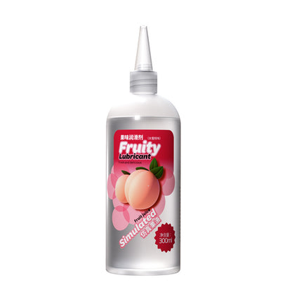 Fruit Flavor Water-based Sex Lube - Peach flavor 300m - image 1