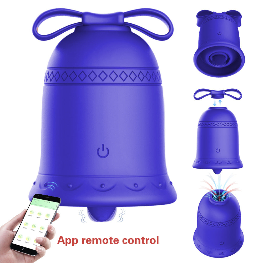 Bellova – 10-Mode Vibe Egg Bell Vibrator - Blue - image 7