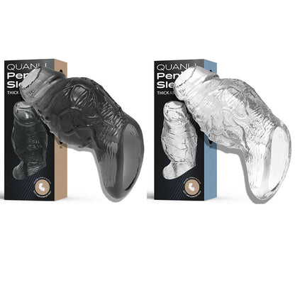 Punch-Style Studded Open-Head Penis Sleeve - image 5