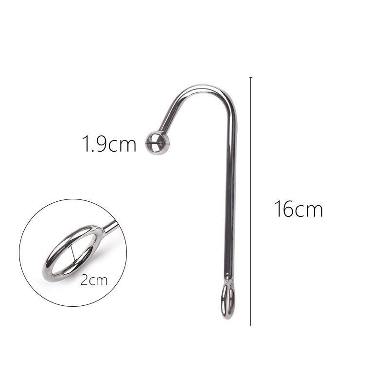 Stainless Steel Anal Hook Butt Plug - image 1