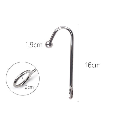 Stainless Steel Anal Hook Butt Plug - image 1