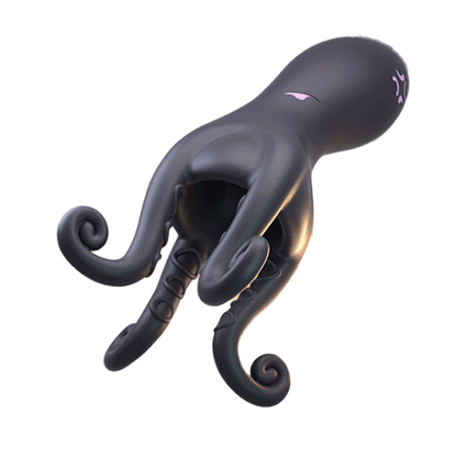 Deep-Thrust Penis Massager – Silicone Tentacle Toy with Locking Ring & Hands-Free Play - image 6