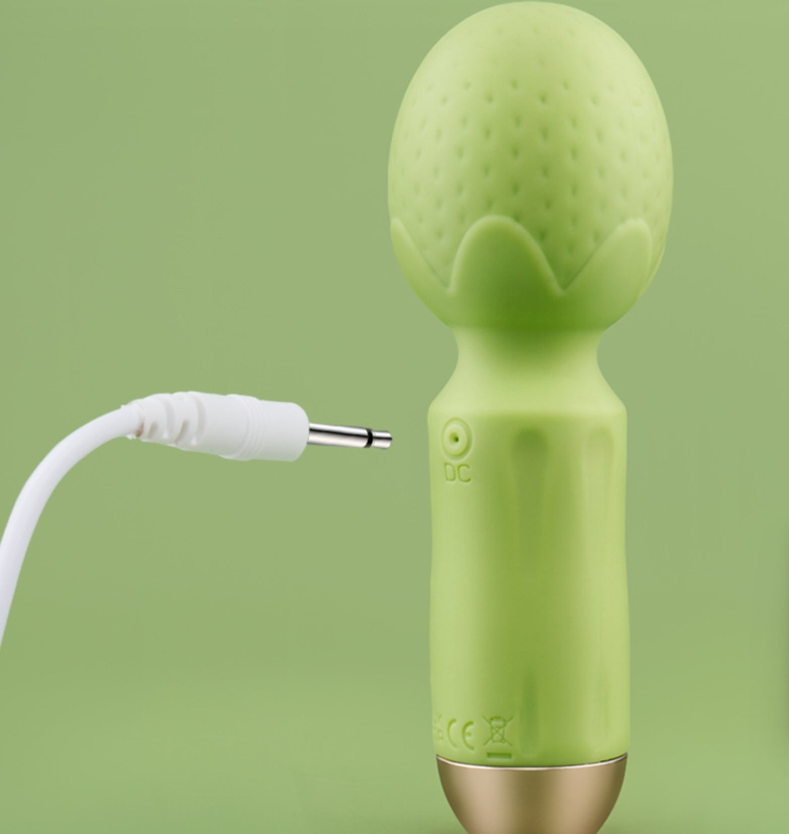 Strawberry Women Vibrator Toy - 10 Vibration Mode - USB Rechargeable - image 1