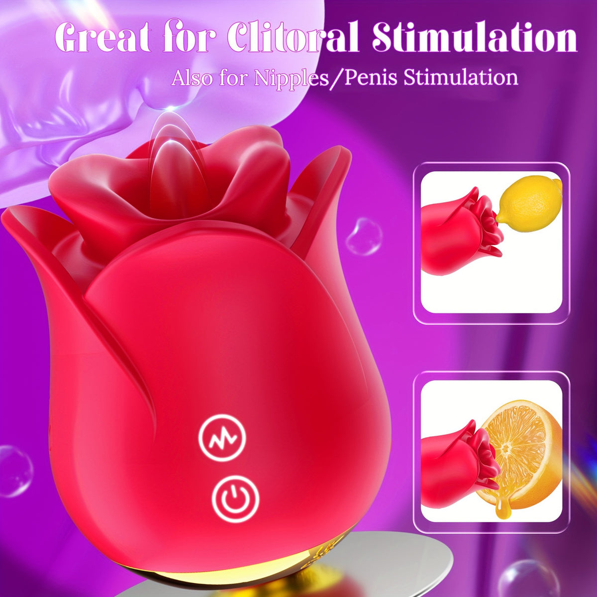 KissBloom 3-in-1 Rose Stimulator - image 3