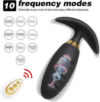 Remote App Control Butt Plug Anal Vibrator - image 5