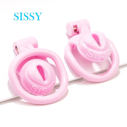 Pink Sissy Chastity Cage - image 2