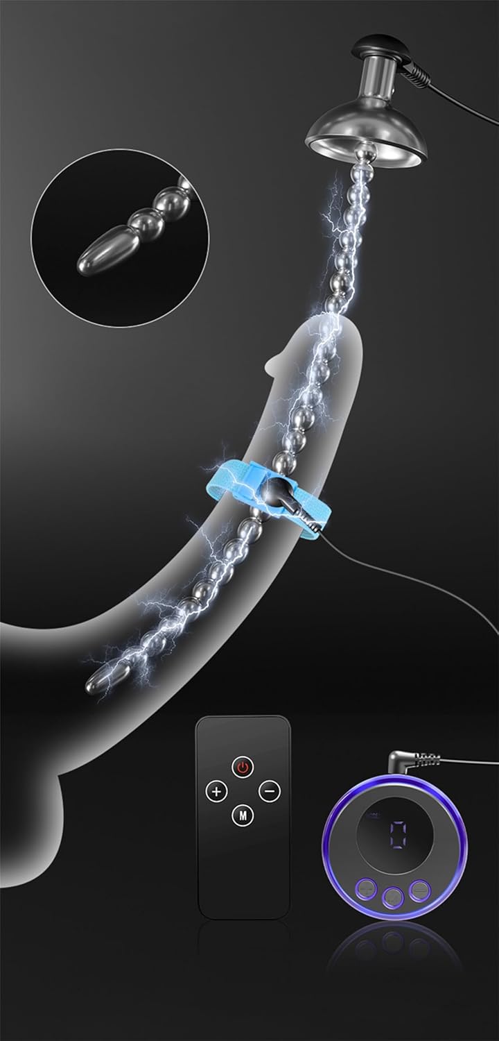 Metal Beaded Urethral Sounding Plug  - image 3