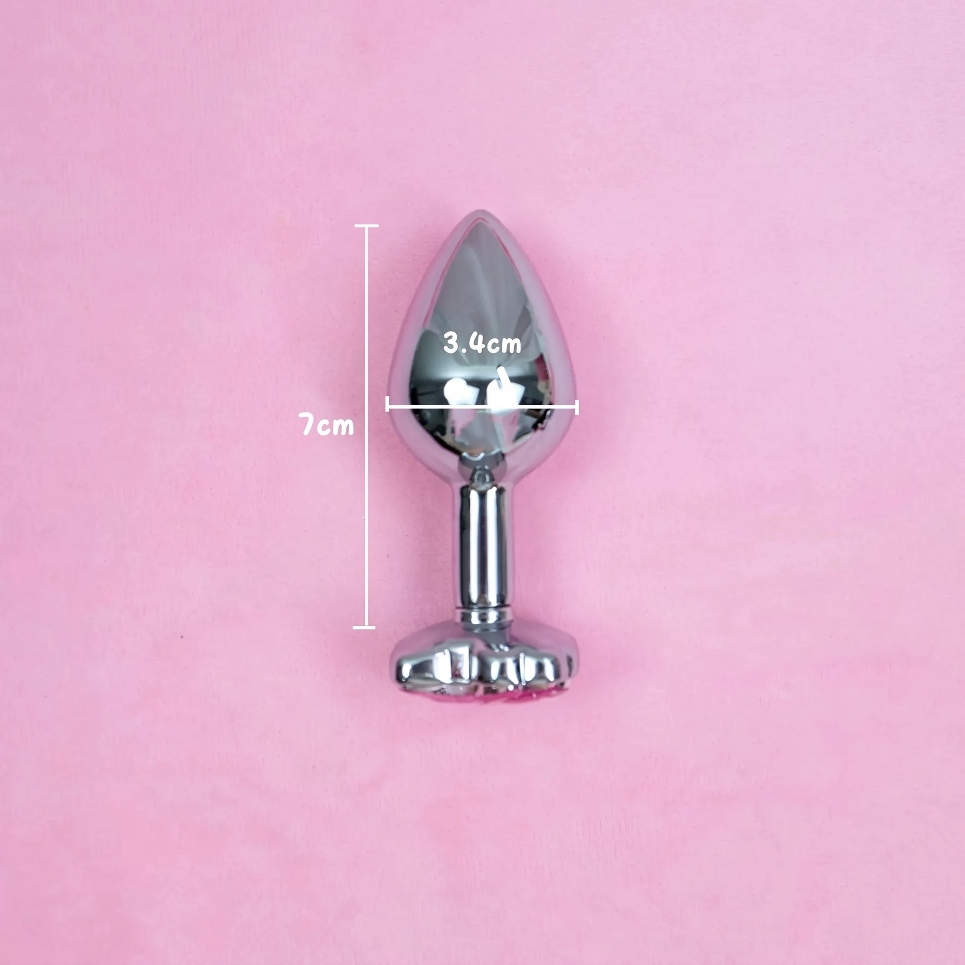 Hello Kitty Inspired Stainless Steel Anal Plug - D - image 3