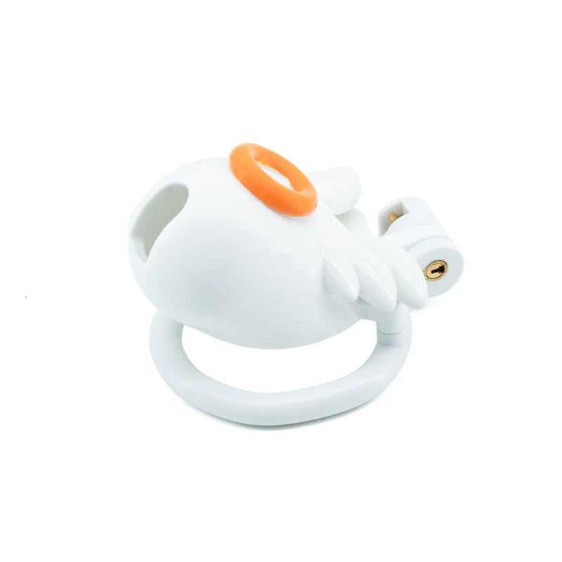 Demon & Angel Lightweight Resin Chastity Cage - image 4